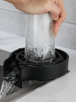 Glass Rinser for Kitchen Sinks