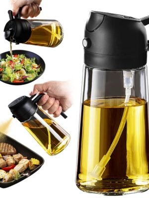 Olive Oil Sprayer 2-in-1