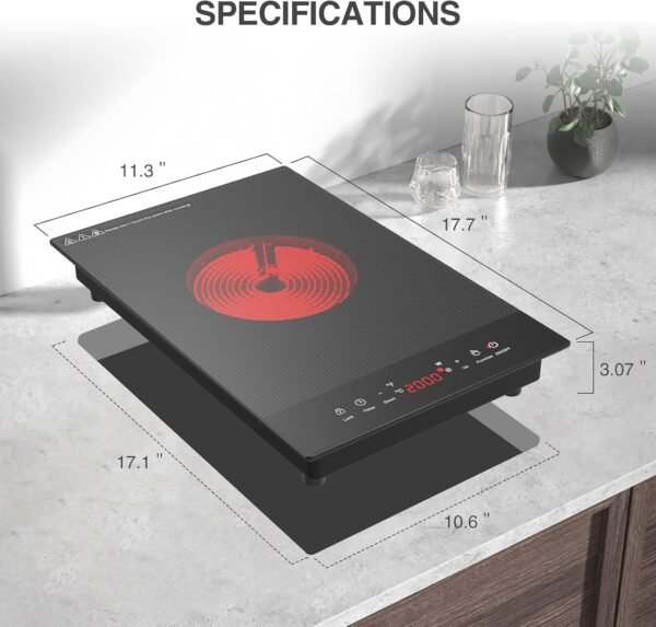 Single Infrared Cooktop