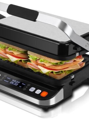 10-in-1 Panini Press Sandwich Maker